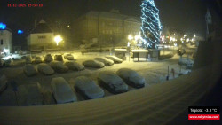 Střed obce Rokytnice nad Jizerou