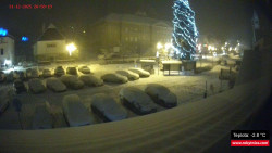 Střed obce Rokytnice nad Jizerou