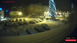 Střed obce Rokytnice nad Jizerou