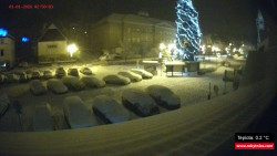 Střed obce Rokytnice nad Jizerou