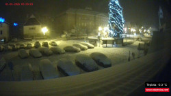 Střed obce Rokytnice nad Jizerou