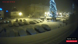 Střed obce Rokytnice nad Jizerou