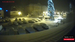 Střed obce Rokytnice nad Jizerou