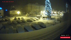 Střed obce Rokytnice nad Jizerou