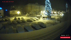 Střed obce Rokytnice nad Jizerou