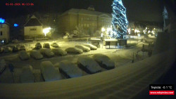 Střed obce Rokytnice nad Jizerou