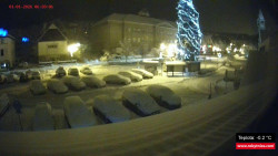 Střed obce Rokytnice nad Jizerou