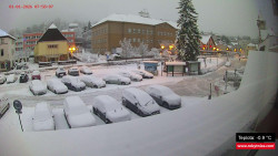 Střed obce Rokytnice nad Jizerou