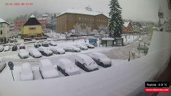 Střed obce Rokytnice nad Jizerou