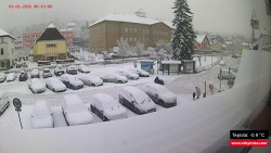 Střed obce Rokytnice nad Jizerou