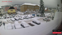 Střed obce Rokytnice nad Jizerou