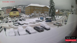 Střed obce Rokytnice nad Jizerou