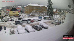 Střed obce Rokytnice nad Jizerou