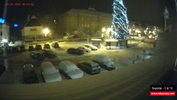 Střed obce Rokytnice nad Jizerou