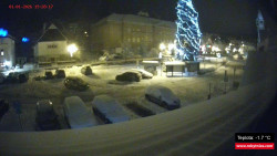 Střed obce Rokytnice nad Jizerou