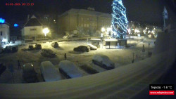 Střed obce Rokytnice nad Jizerou