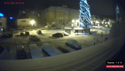 Střed obce Rokytnice nad Jizerou