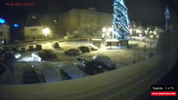 Střed obce Rokytnice nad Jizerou