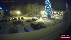 Střed obce Rokytnice nad Jizerou