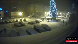 Střed obce Rokytnice nad Jizerou