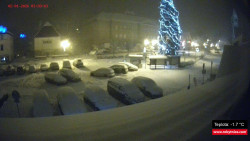 Střed obce Rokytnice nad Jizerou