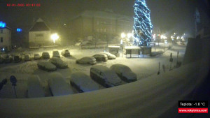 Město Rokytnice nad Jizerou - Střed obce Rokytnice nad Jizerou - 2.1.2026 v 03:45 Město Rokytnice nad Jizerou - Střed obce Rokytnice nad Jizerou - 2.1.2026 v 03:45