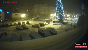 Město Rokytnice nad Jizerou - Střed obce Rokytnice nad Jizerou - 2.1.2026 v 04:00 Město Rokytnice nad Jizerou - Střed obce Rokytnice nad Jizerou - 2.1.2026 v 04:00