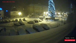 Střed obce Rokytnice nad Jizerou