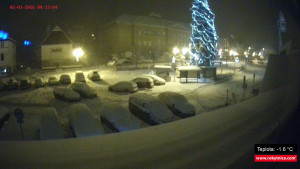 Město Rokytnice nad Jizerou - Střed obce Rokytnice nad Jizerou - 2.1.2026 v 04:15 Město Rokytnice nad Jizerou - Střed obce Rokytnice nad Jizerou - 2.1.2026 v 04:15