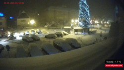 Střed obce Rokytnice nad Jizerou