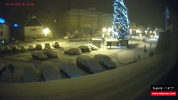 Střed obce Rokytnice nad Jizerou