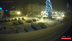 Střed obce Rokytnice nad Jizerou