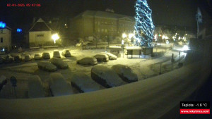 Město Rokytnice nad Jizerou - Střed obce Rokytnice nad Jizerou - 2.1.2026 v 05:45 Město Rokytnice nad Jizerou - Střed obce Rokytnice nad Jizerou - 2.1.2026 v 05:45