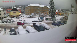 Střed obce Rokytnice nad Jizerou