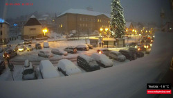 Střed obce Rokytnice nad Jizerou