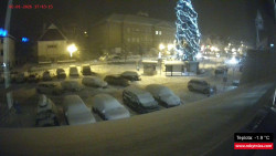 Střed obce Rokytnice nad Jizerou