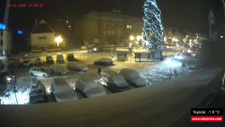 Střed obce Rokytnice nad Jizerou