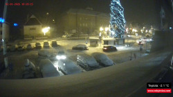 Střed obce Rokytnice nad Jizerou