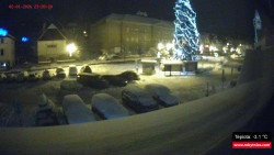 Střed obce Rokytnice nad Jizerou