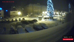 Střed obce Rokytnice nad Jizerou