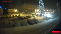 Střed obce Rokytnice nad Jizerou