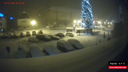 Střed obce Rokytnice nad Jizerou