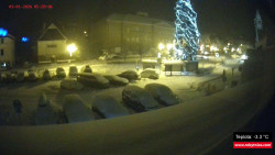 Střed obce Rokytnice nad Jizerou