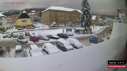 Střed obce Rokytnice nad Jizerou