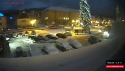 Střed obce Rokytnice nad Jizerou