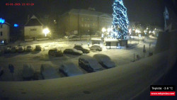 Střed obce Rokytnice nad Jizerou