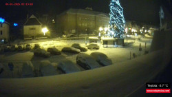 Střed obce Rokytnice nad Jizerou