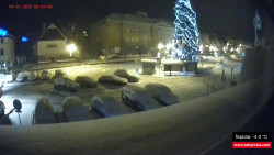 Střed obce Rokytnice nad Jizerou