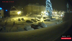 Střed obce Rokytnice nad Jizerou