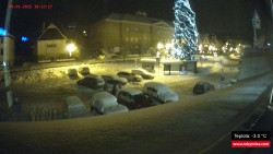 Střed obce Rokytnice nad Jizerou